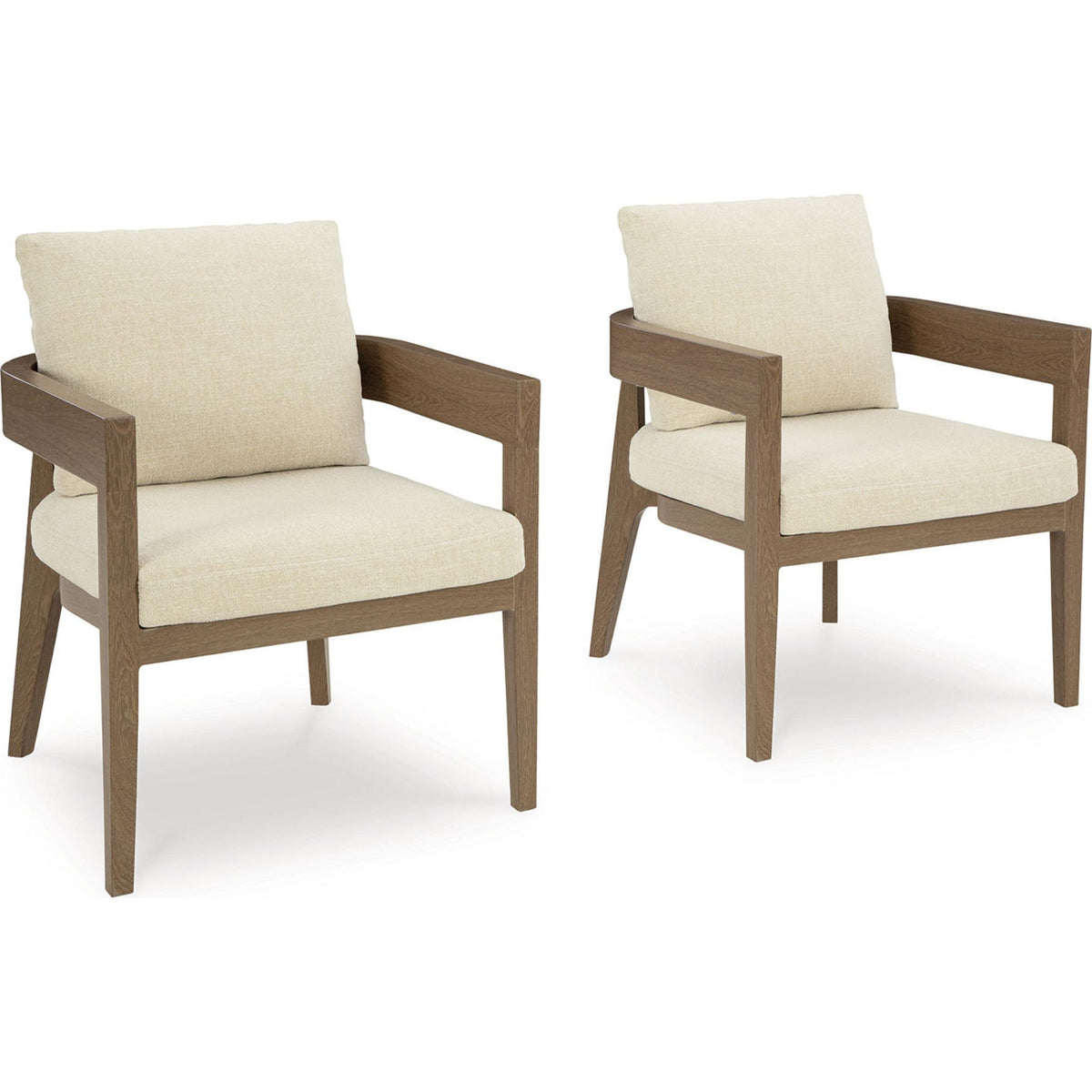 Armonia Arm chair ② Serene Bay Outdoor Arm Chair with Cushion (set of 2) | Ashley Canada
