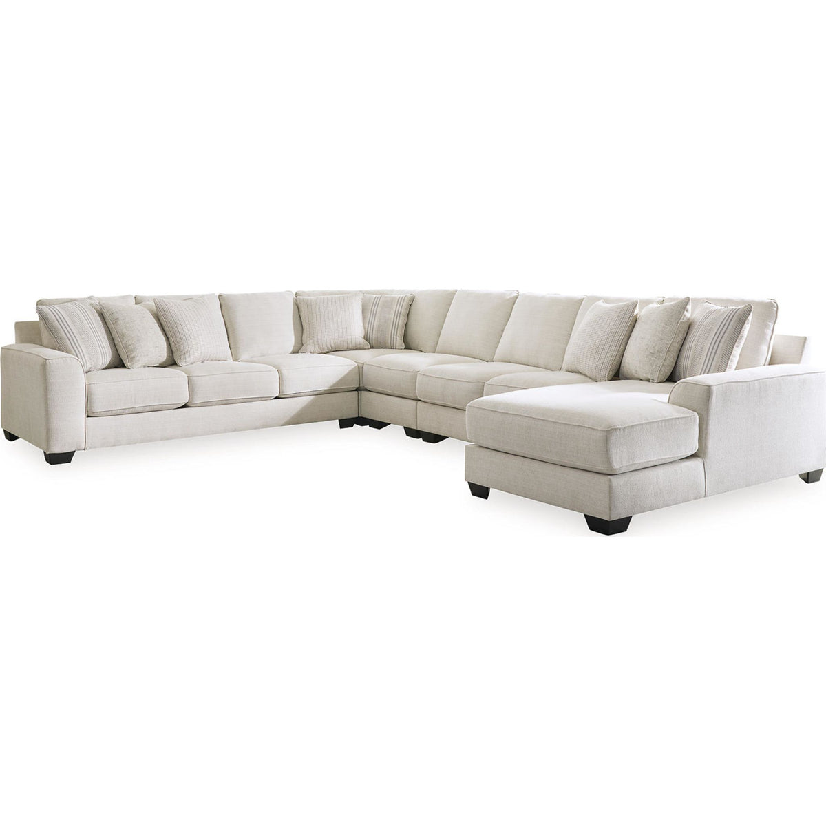 elliesazaeページ Elyza 5 Piece Modular Sectional - Linen - Reversible – Elyza