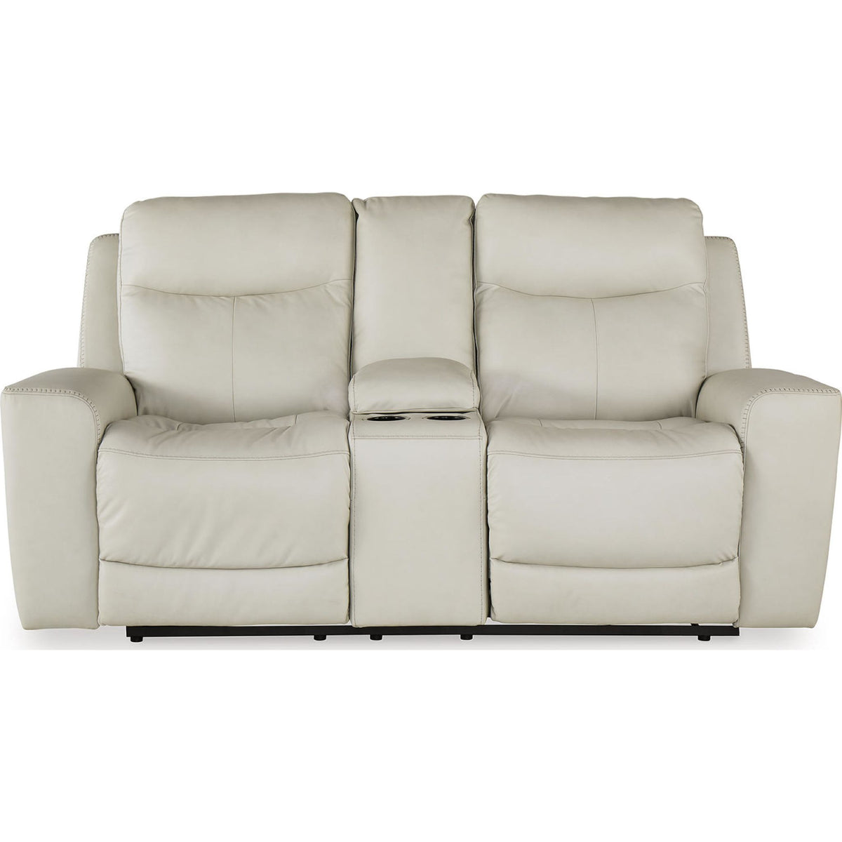 Mindanao Power Reclining Loveseat with Console and Adj Head