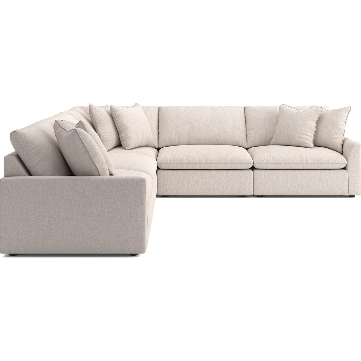 Whitehaven-Exclusive 5 Piece Modular Sectional - Oyster