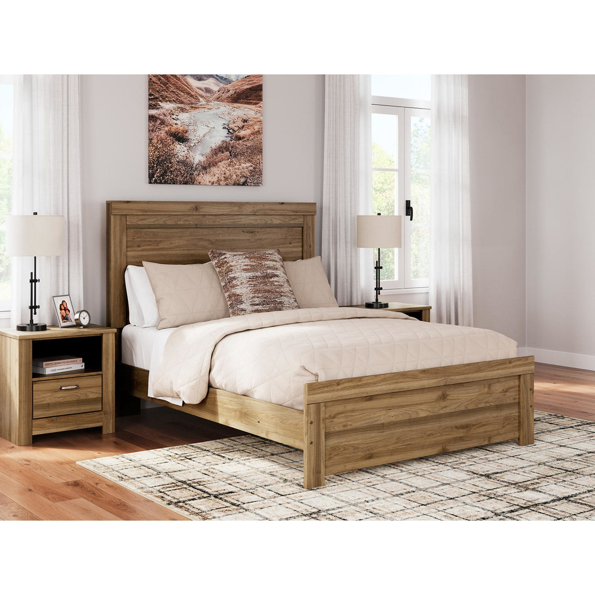 Zanbrook-Exclusive Panel Bed - Queen – Zanbrook-Exclusive Panel