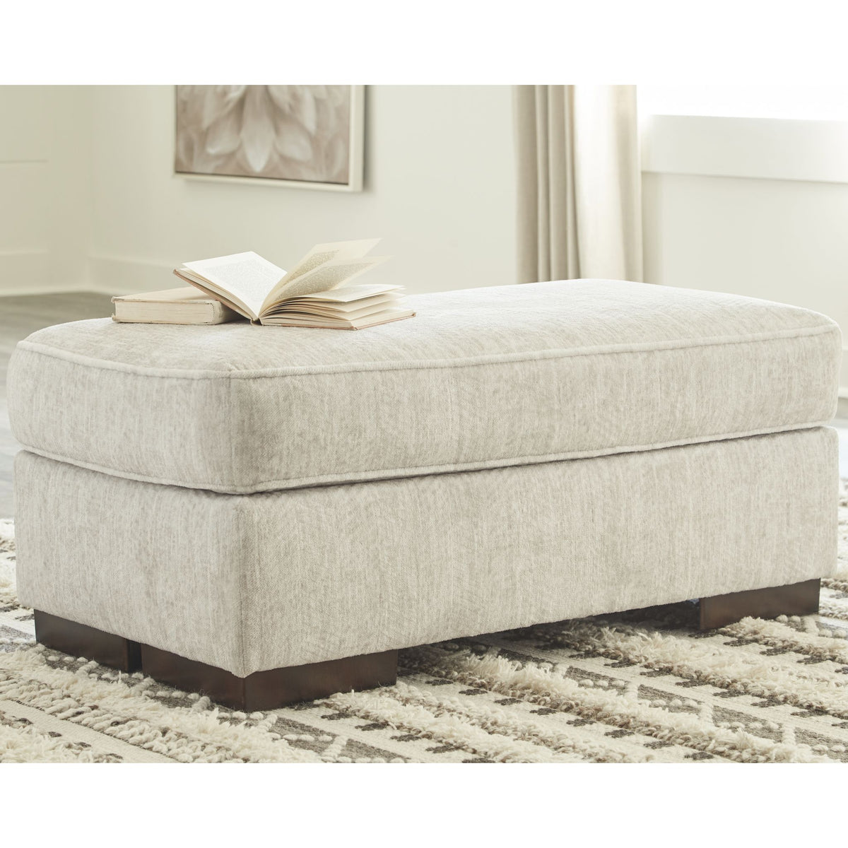 Alesandra-Exclusive Ottoman | Ashley Canada