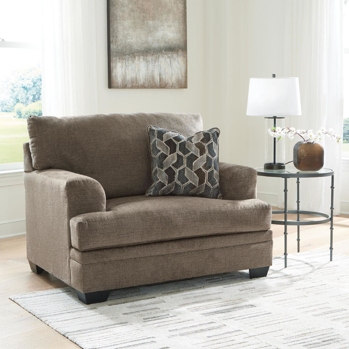 Ashley オットマン Stonemeade Oversized Chair - Nutmeg – Stonemeade Oversized Chair