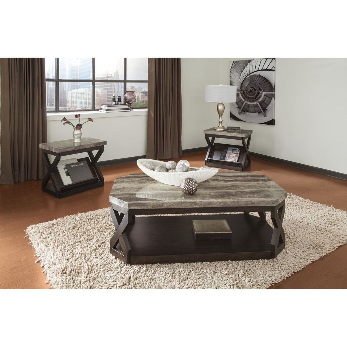 Ashley セット Ashley Next-Gen Durapella Power Reclining Sofa with Adjustable