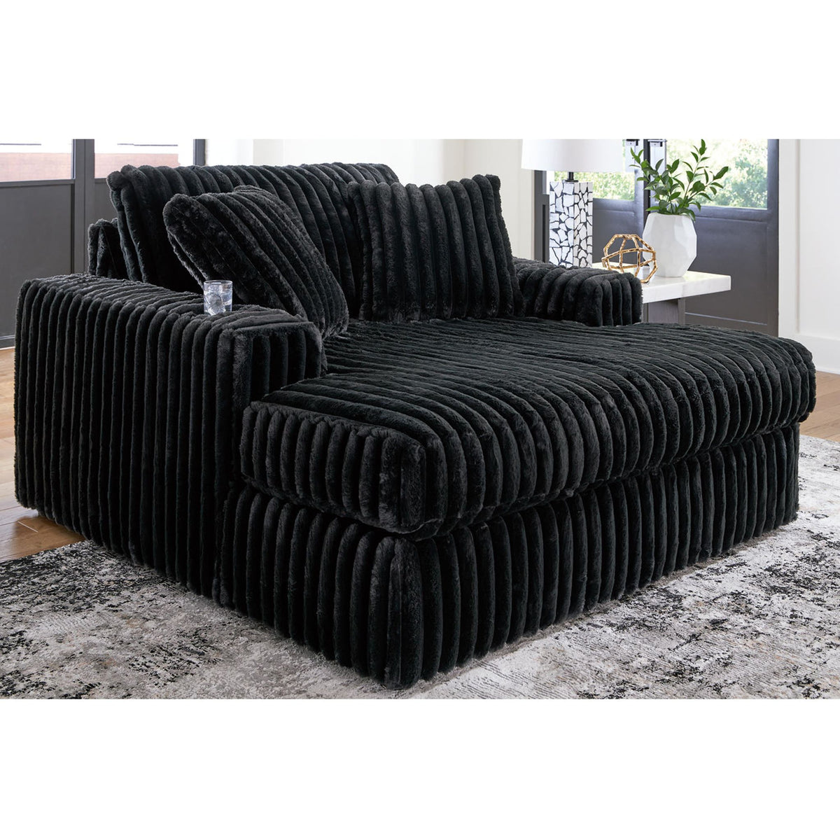 Midnight-Madness Chaise - Onyx – Midnight-Madness Chaise | Ashley