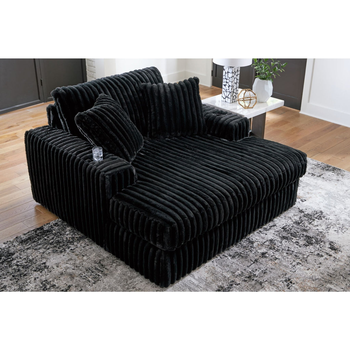 Midnight-Madness Chaise - Onyx – Midnight-Madness Chaise | Ashley