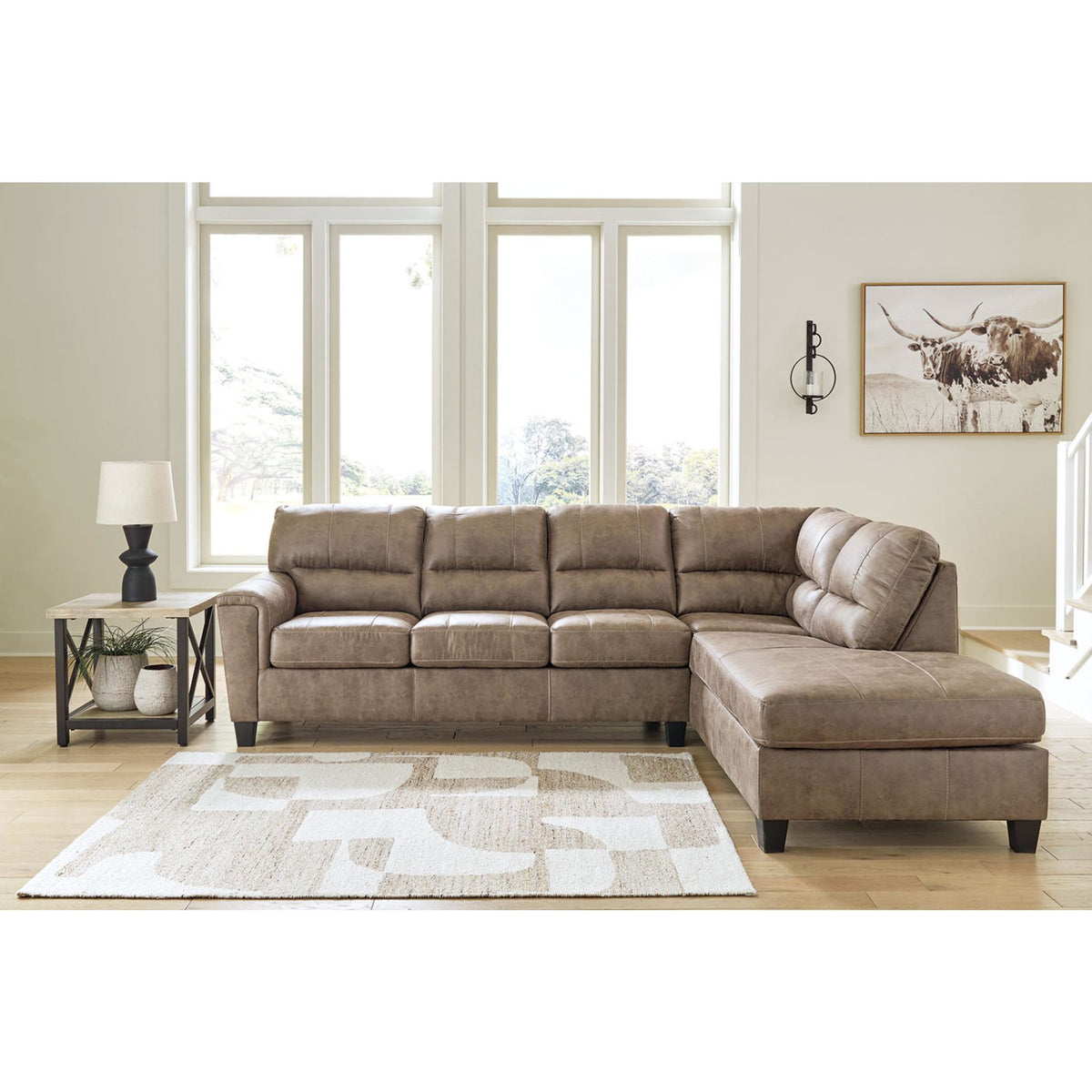 apolina 2-3y　23ss Paolina 3-Piece Power Reclining Sectional with Right-Facing