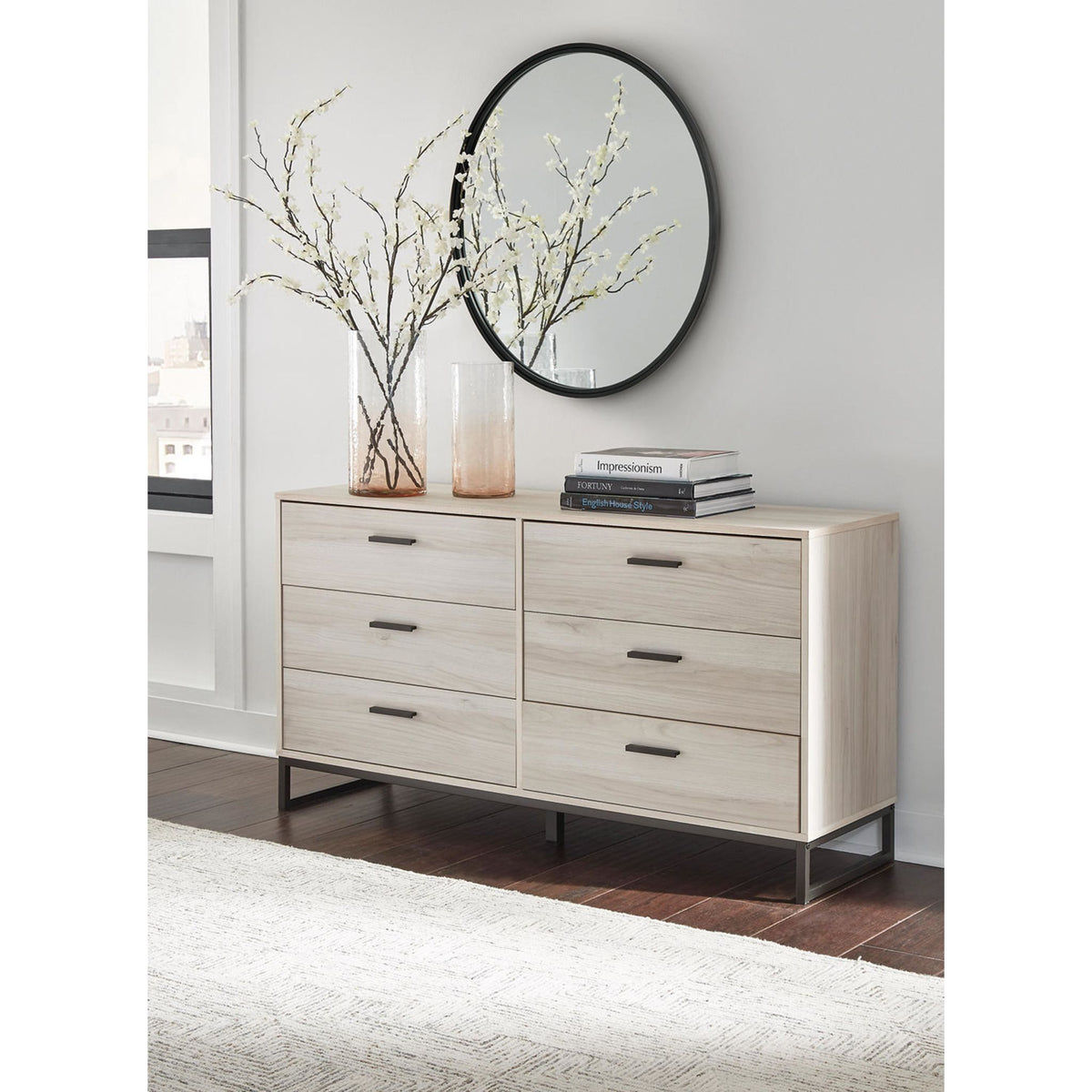 Socalle Dresser - Light Natural – Socalle Dresser | Ashley Canada
