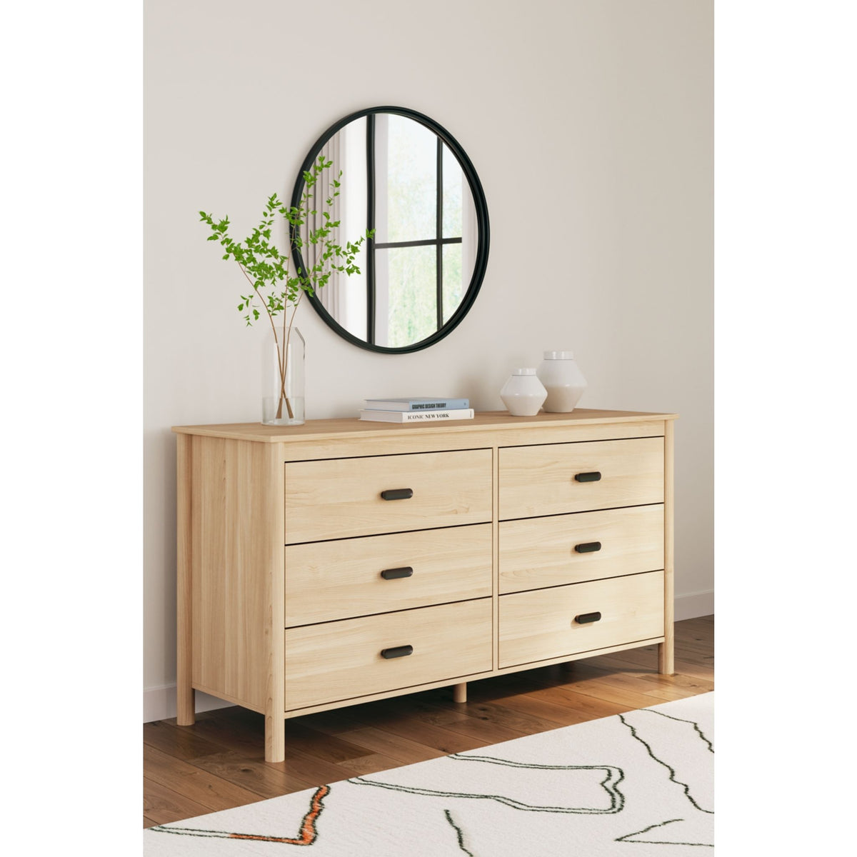 signature design by ashley cabinella casual 6-drawer dresser Amazon.com: Signature Design by Ashley Cabinella 6 Drawer Dresser, Natural Replicated Ash Wood Finish, Engineered Wood Construction, Casual Storage for Bedroom, Tan, 62" W : Home & Kitchen