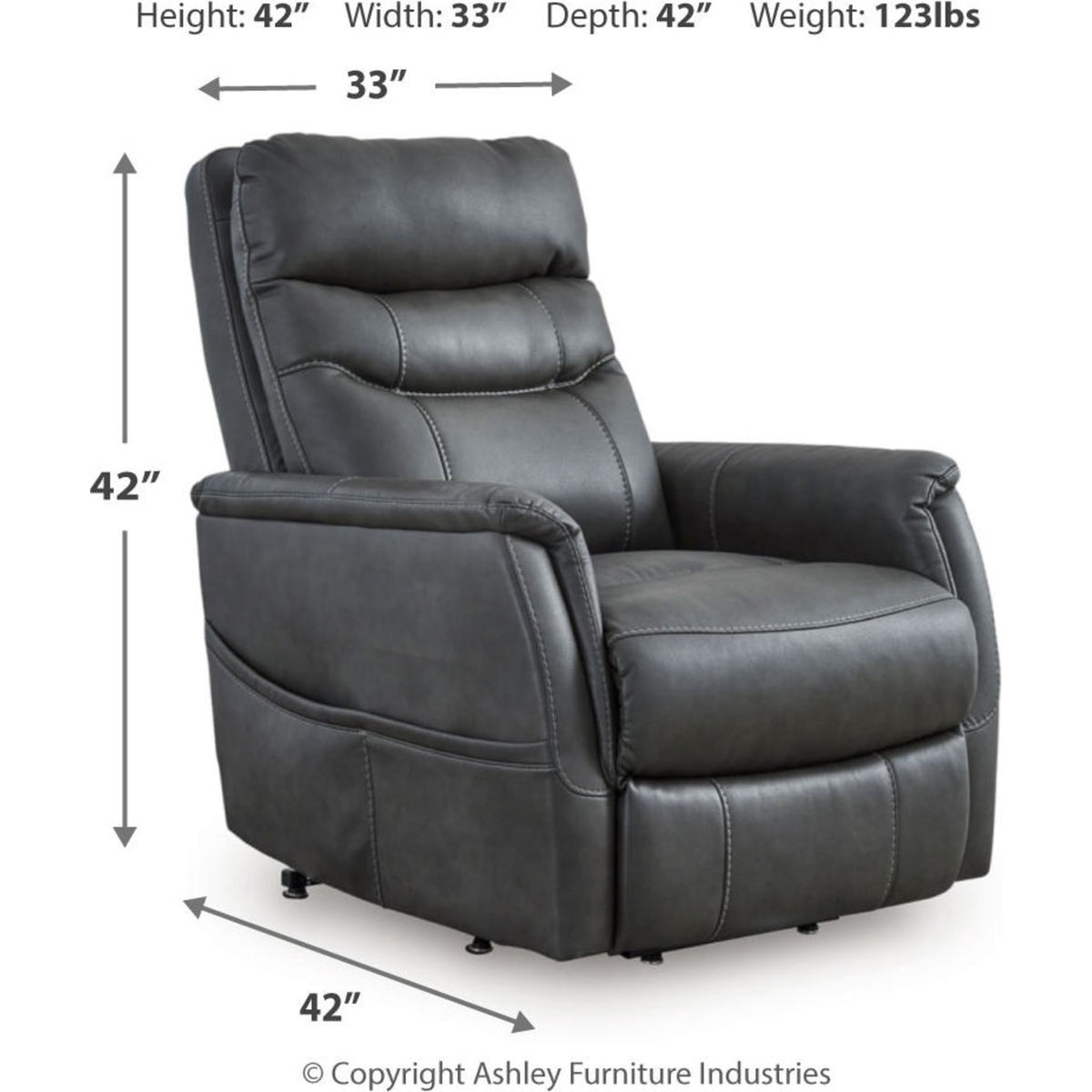 Strawbill Power Lift Recliner - Shadow – Strawbill Power Lift