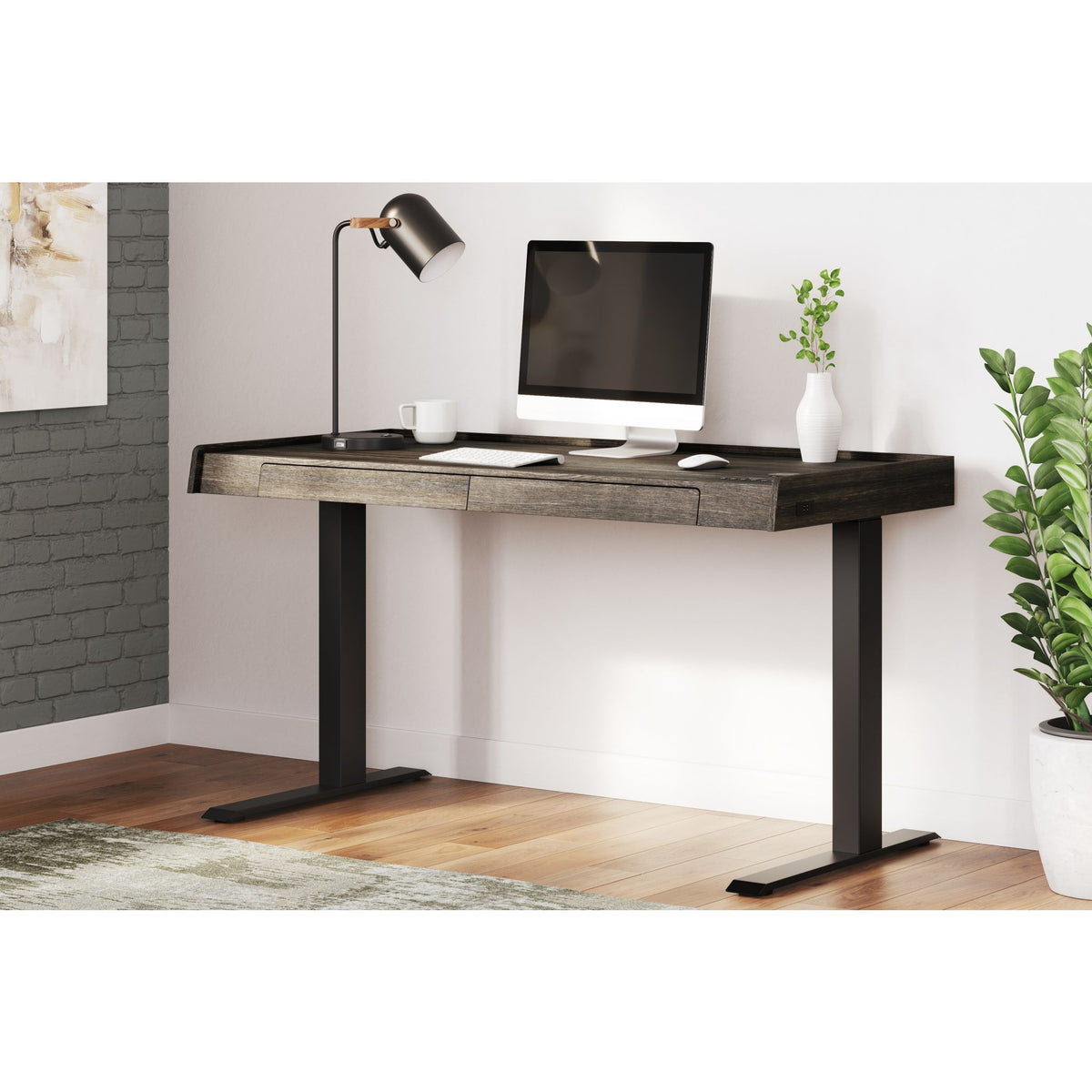 Zendex Adjustable Height Desk | Ashley Canada