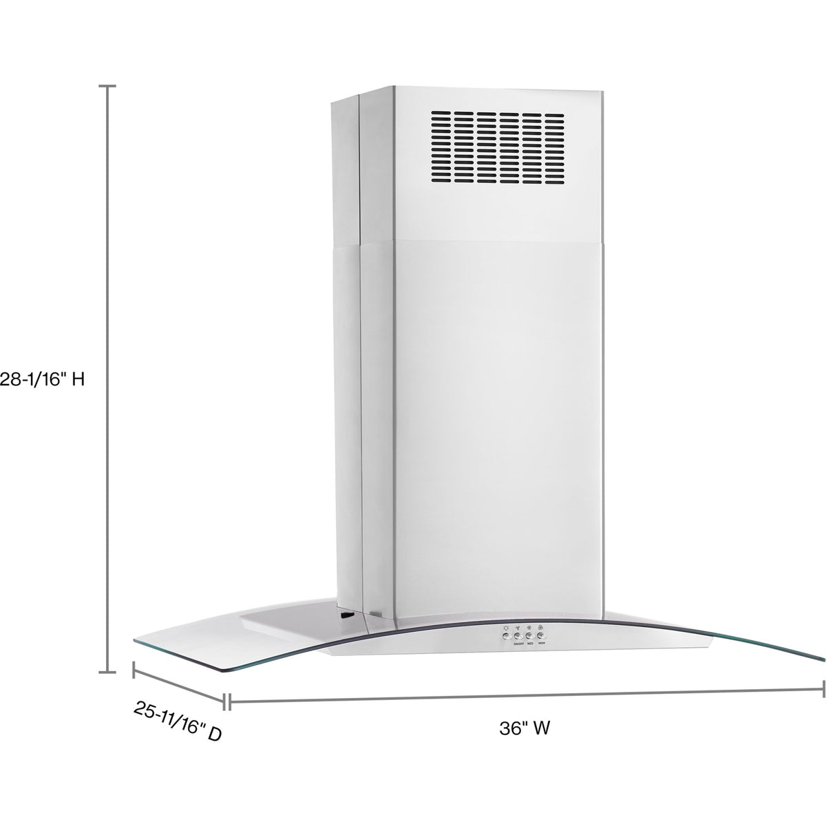 Whirlpool Range Hood (WVI51UC6LS) Stainless Steel Ashley Canada