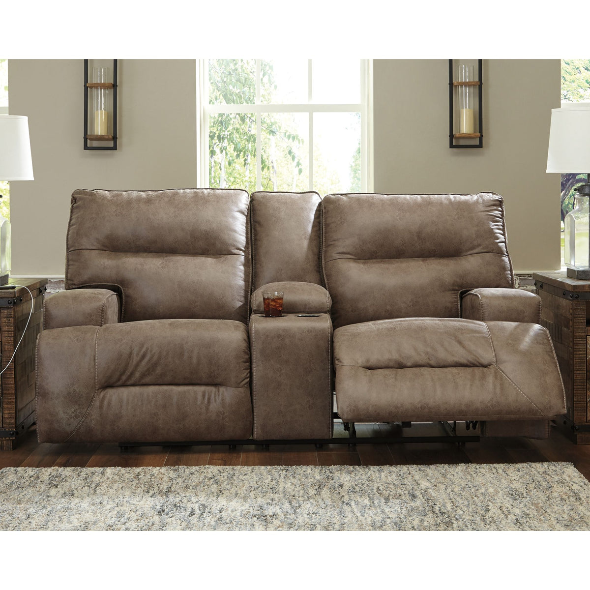 Hazenburg oversized power deals recliner