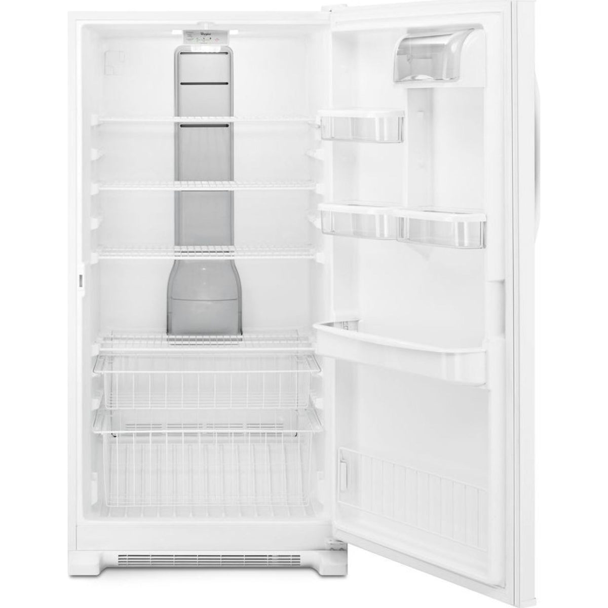 Whirlpool 20 cu. ft. Upright Freezer with Temperature Alarm -White