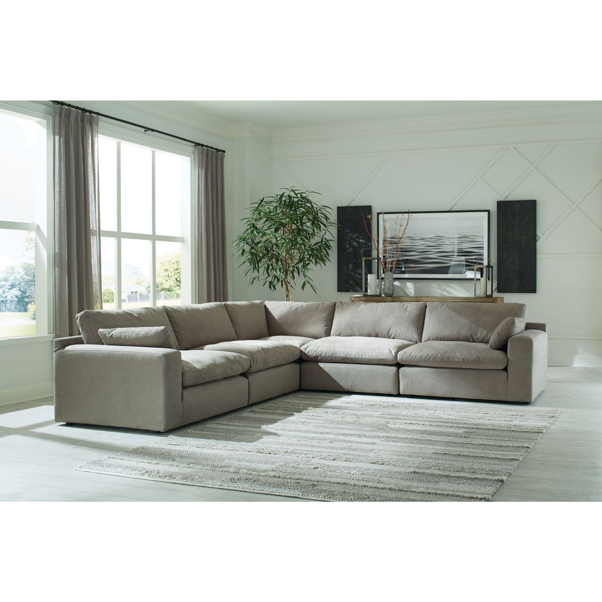 Ashleyページ Alessio 3 Piece Sectional - Beige - Reversible – Alessio 3