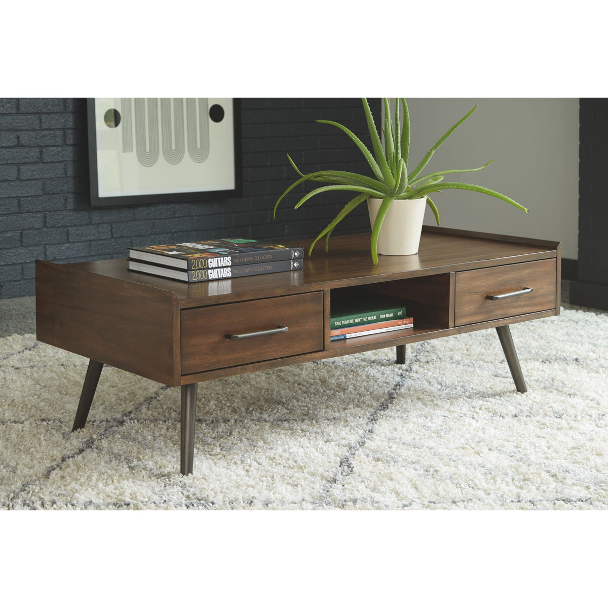 Calmoni Rectangle Coffee Table | Ashley Canada