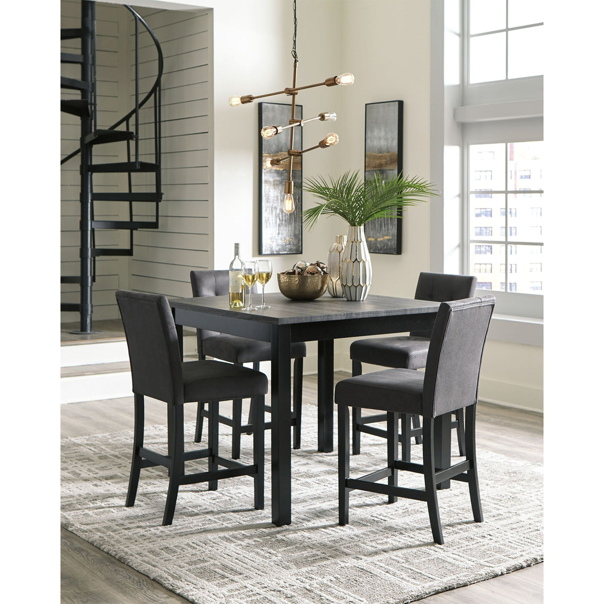Garvine Counter Dining Set Two-tone Piece – Garvine