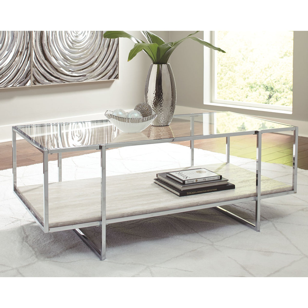 Bodalli Rectangle Cocktail Table | Ashley Canada