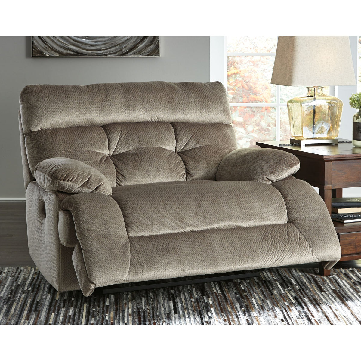 Brassville-Exclusive Wide Seat Recliner Ashley Canada
