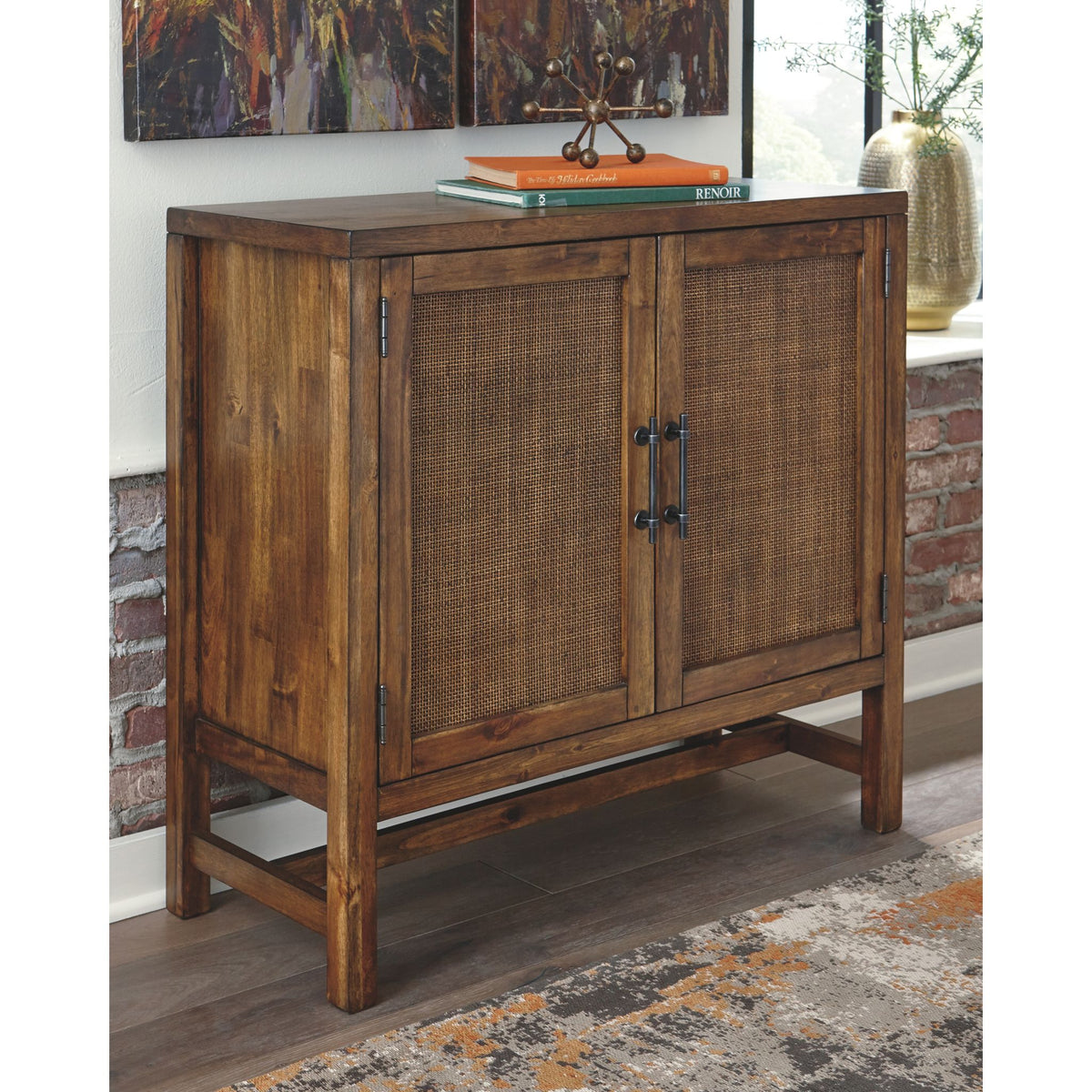 Ashley beckings store accent cabinet