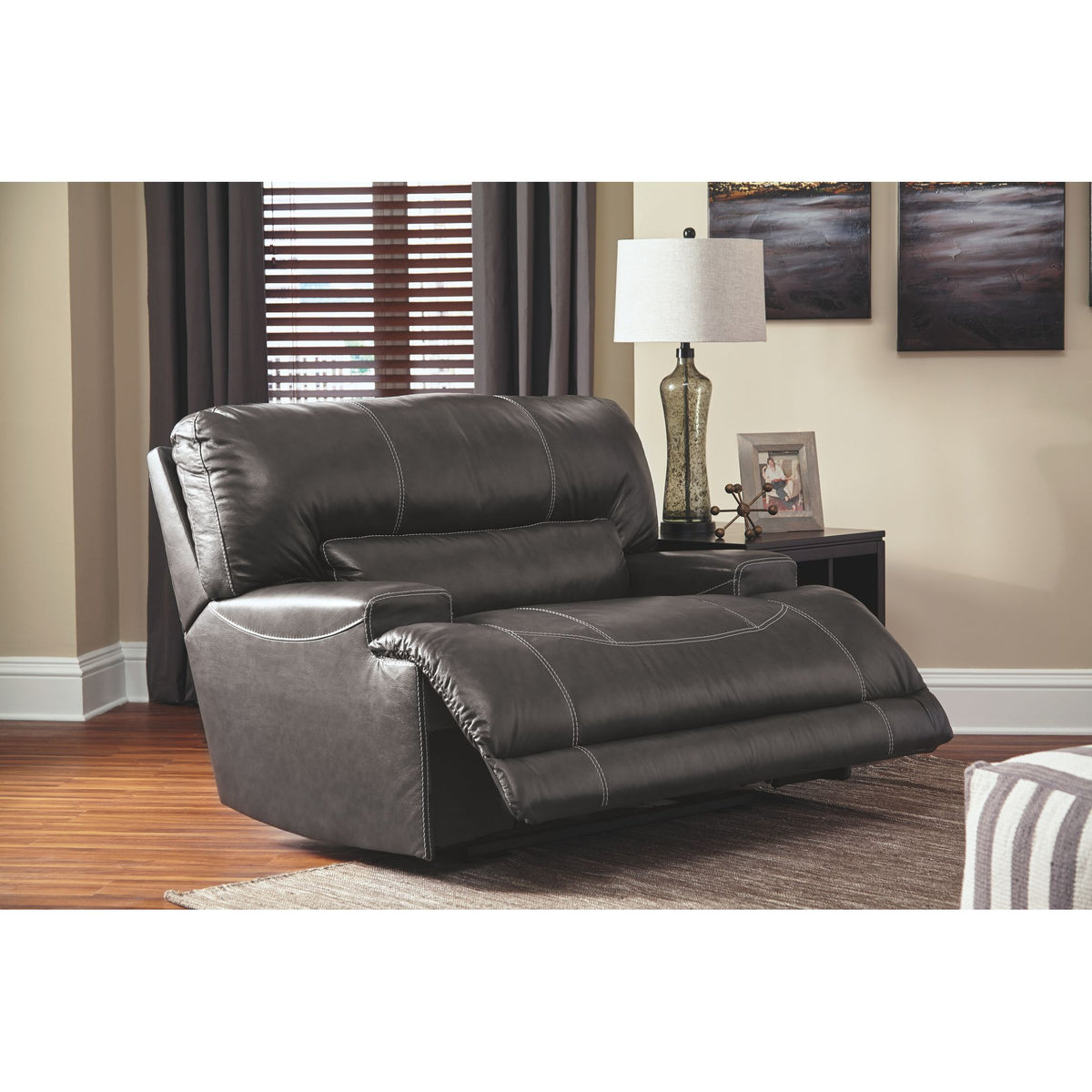 McCaskill Wide Seat Recliner Ashley Canada