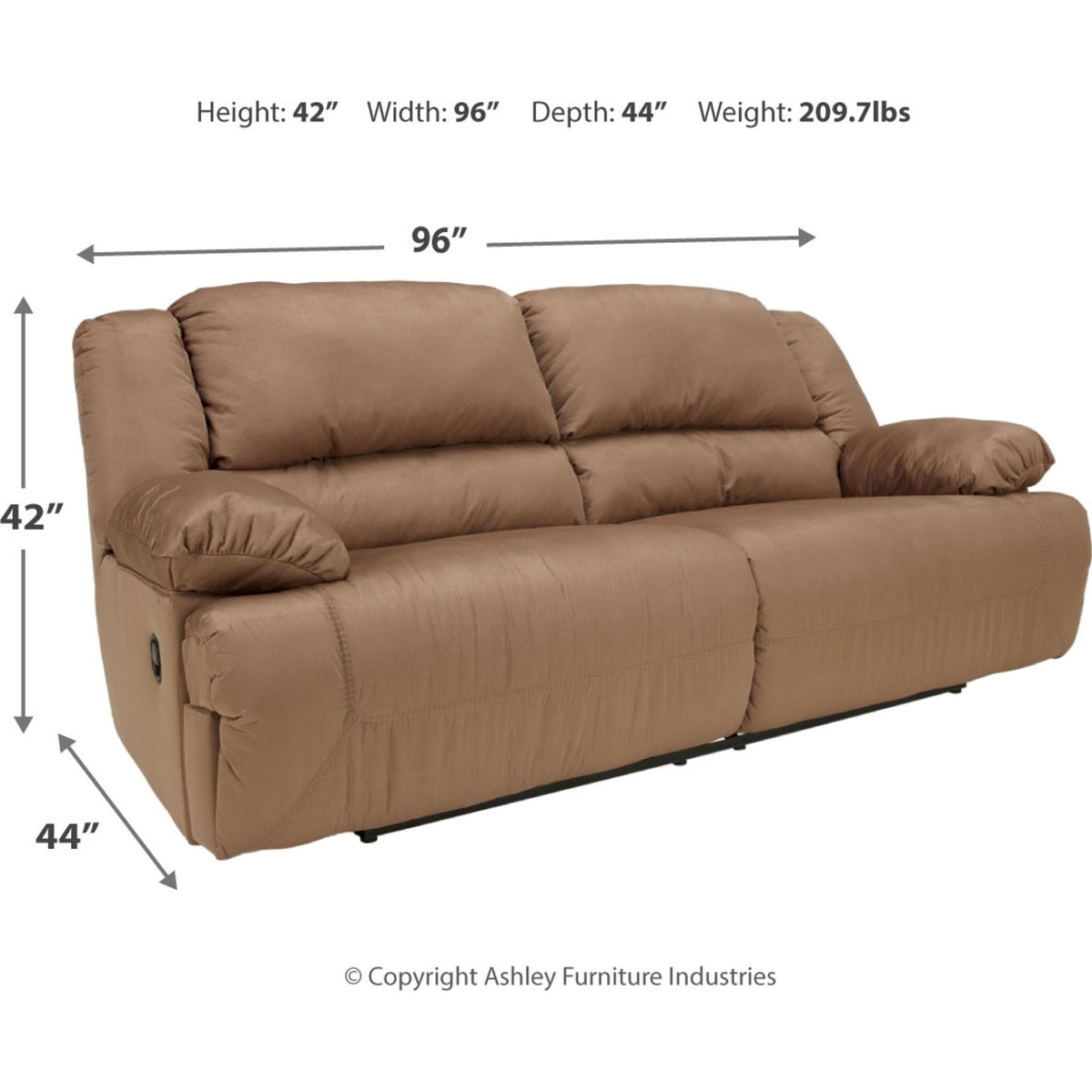 Hogan Reclining Sofa Ashley Canada