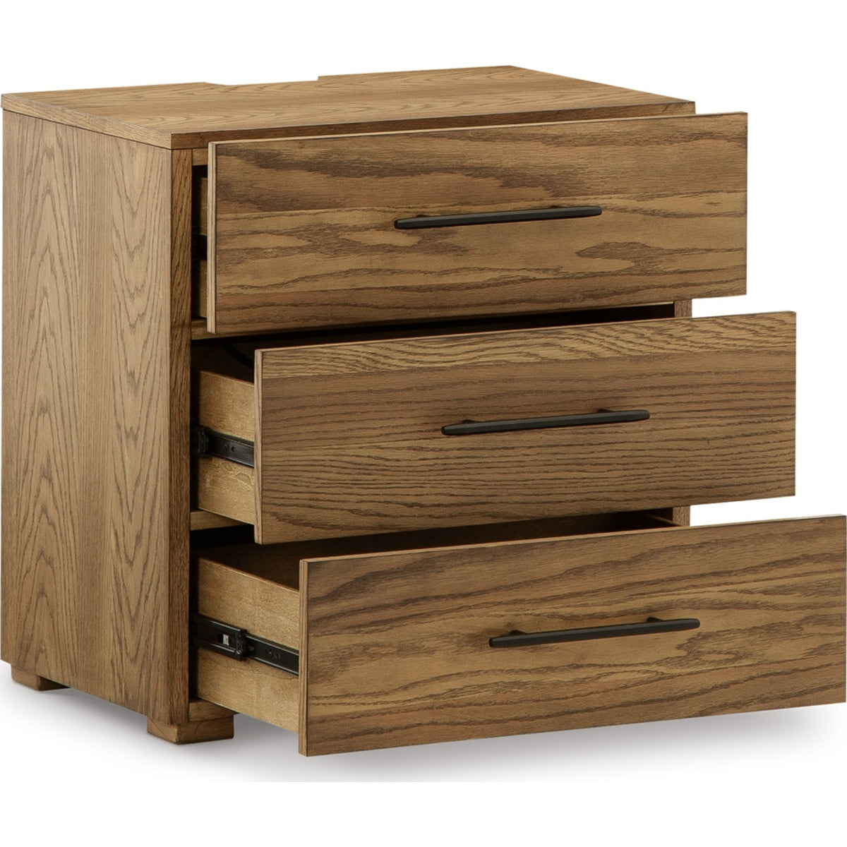 Dakmore Three Drawer Nightstand Ashley Canada