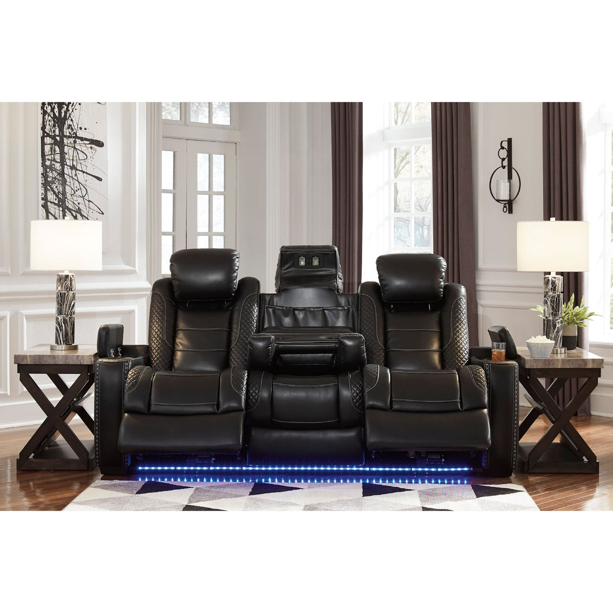 Ashley party time deals recliner