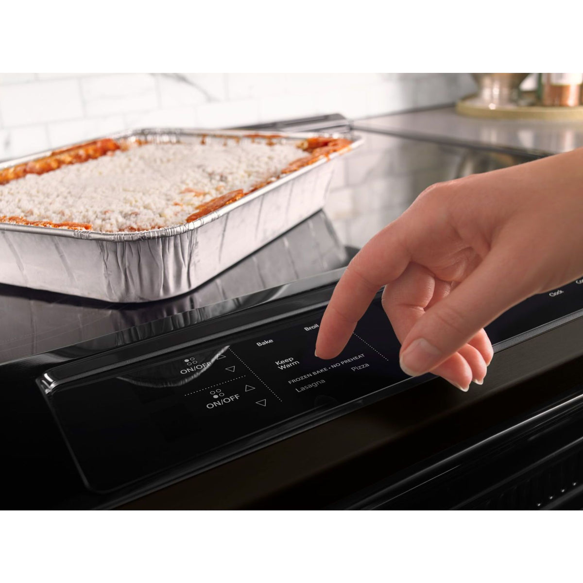 Whirlpool SlideIn Range (YWEE510S0FV) Black Stainless Ashley Canada