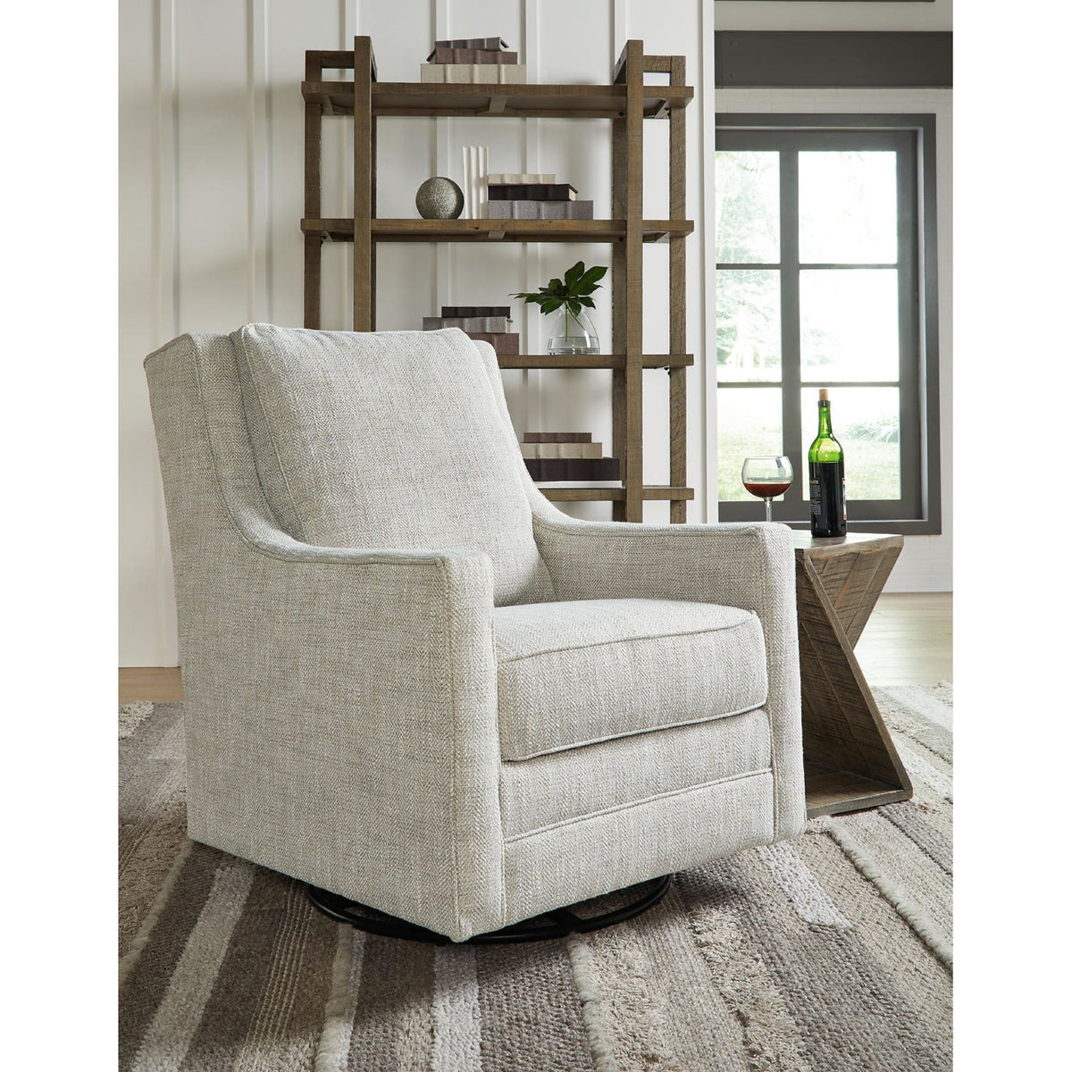 Kambria Swivel Glider Accent Chair Ashley Canada - Main Image