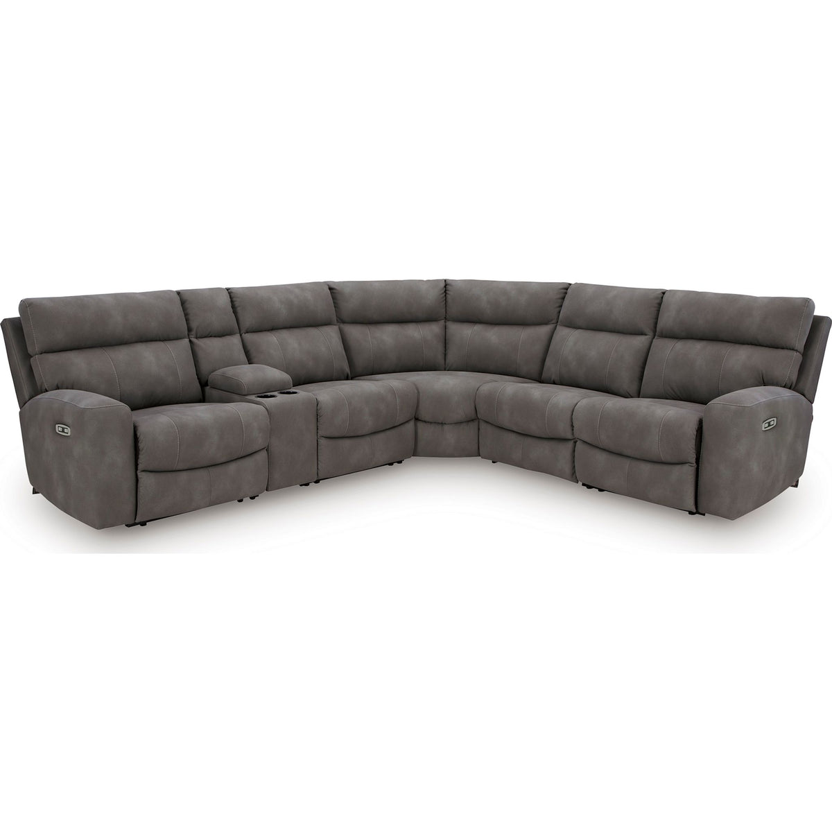 Next-Gen Durapella 6 Piece Modular Power Reclining Sectional with Cons ...