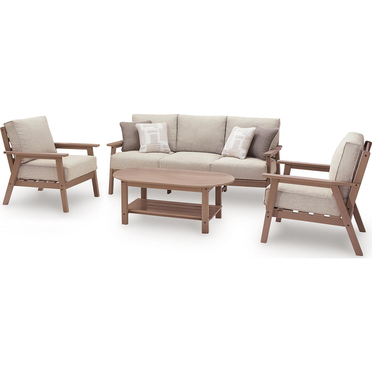 Cliffs Beach 4 Piece Outdoor Seating | Ashley Canada