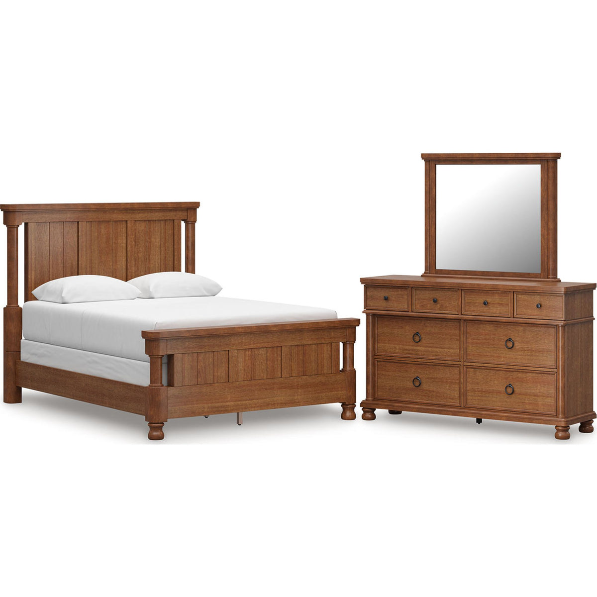 Chadworth 5 Piece Queen Poster Bedroom | Ashley Canada