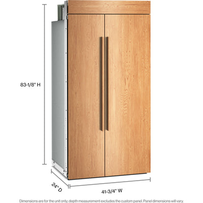 Plan9です。 KitchenAid Side x Side Fridge (KBSN742TPA) - Panel Ready | Ashley
