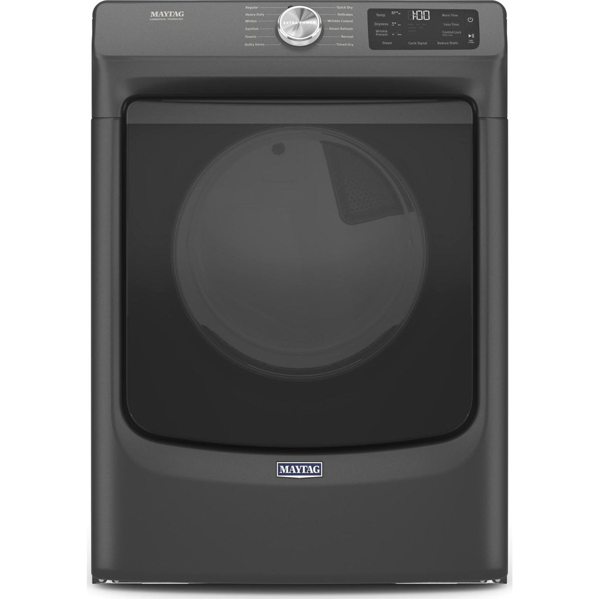 Maytag Electric Dryer (YMED6630MBK) - Volcano Black | Ashley Canada