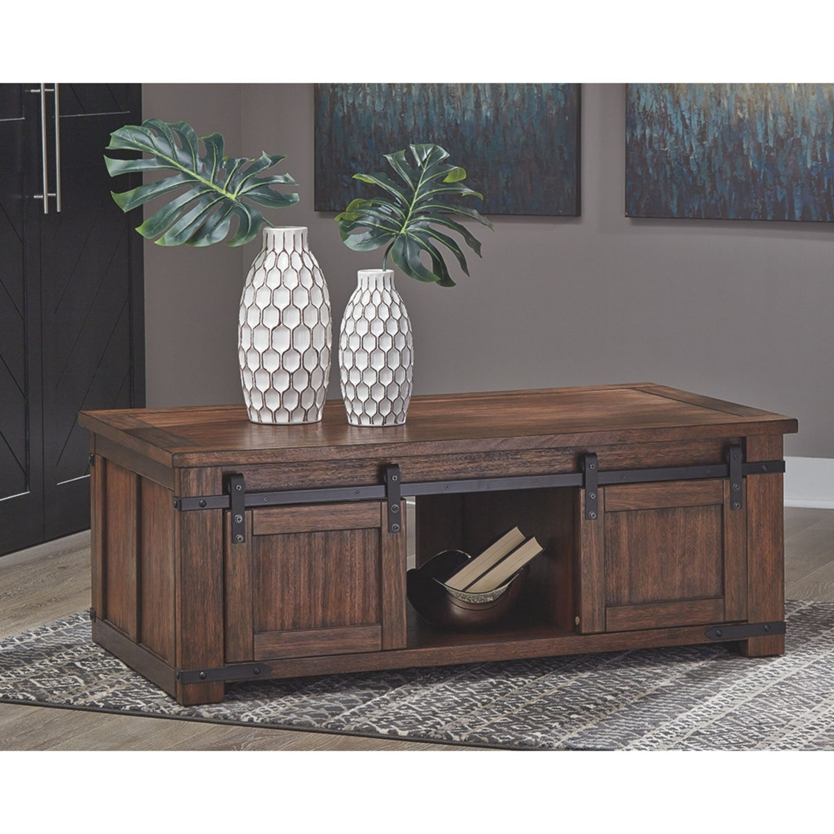 Budmore Rectangle Coffee Table | Ashley Canada