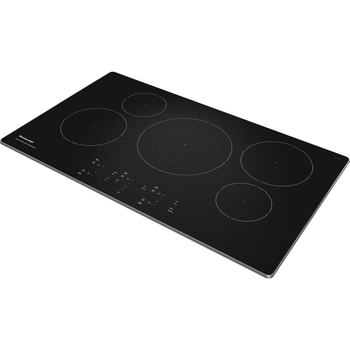 KitchenAid 36-Inch 5-Element Sensor Induction Cooktop -Stainless Steel ...