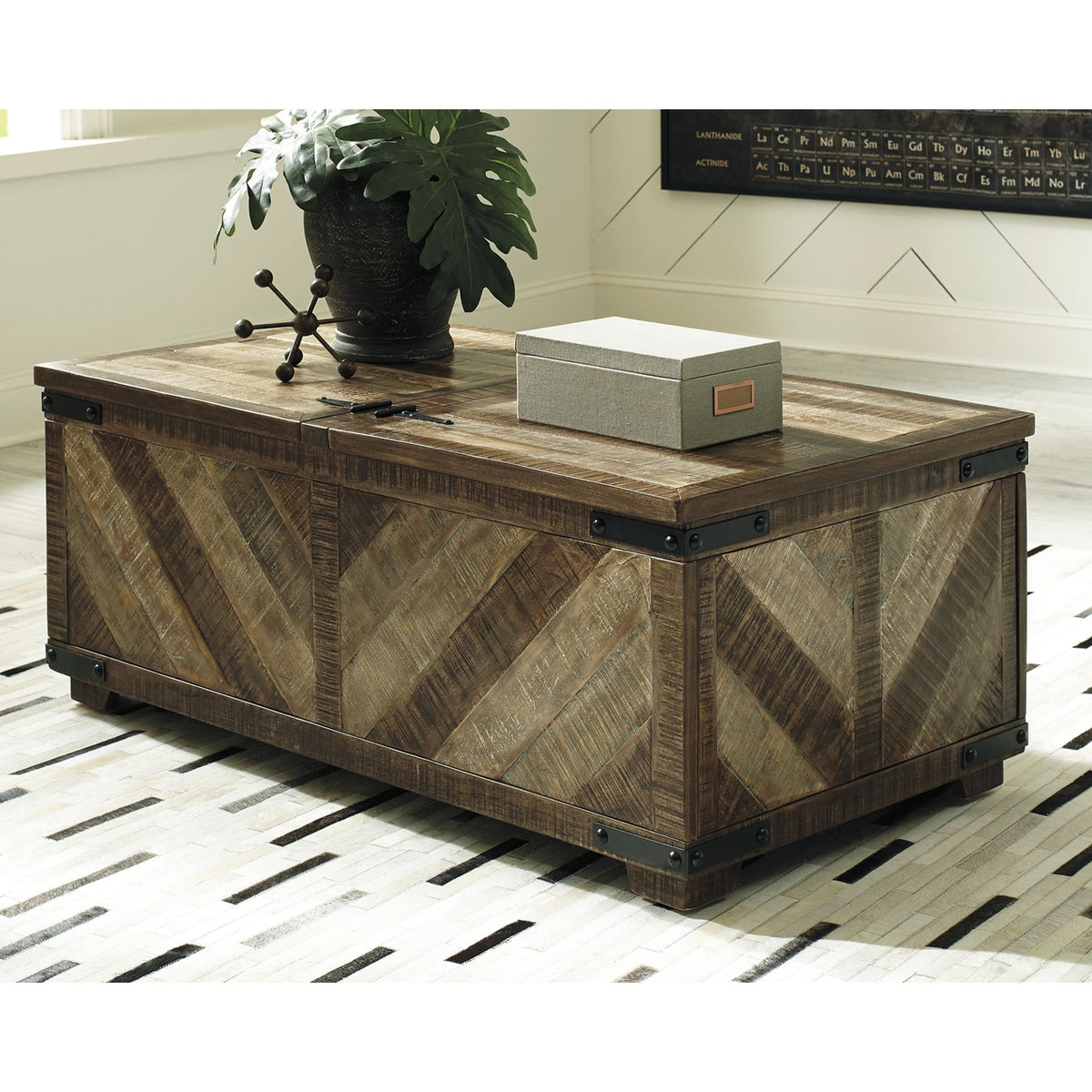 Ashley storage deals coffee table