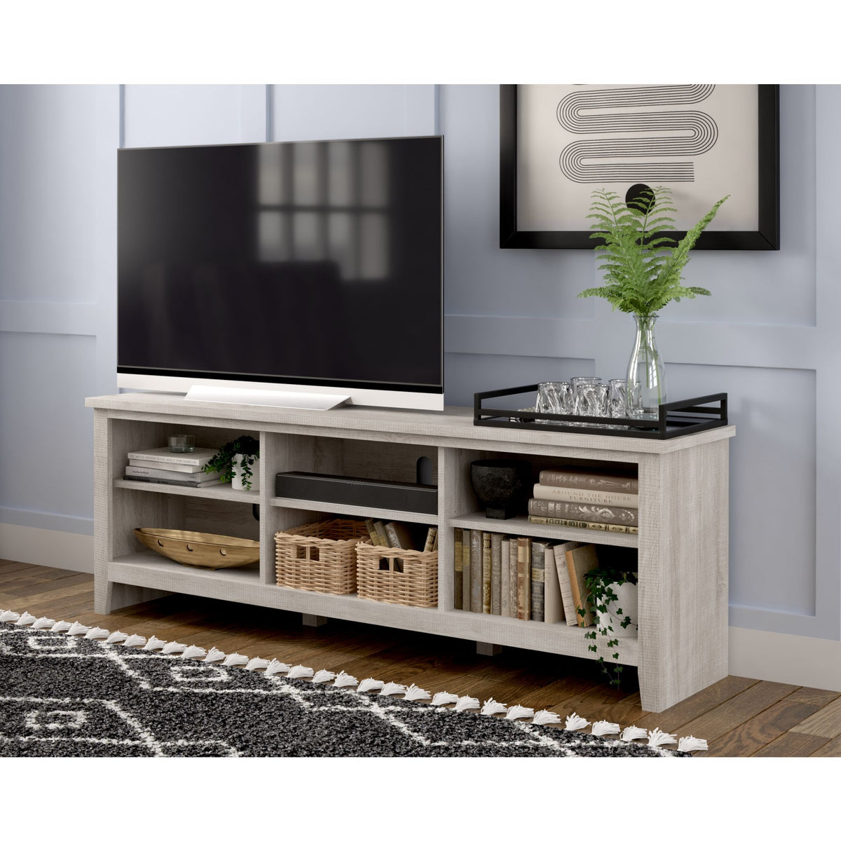 Dorrinson Extra Large Tv Stand Ashley Canada