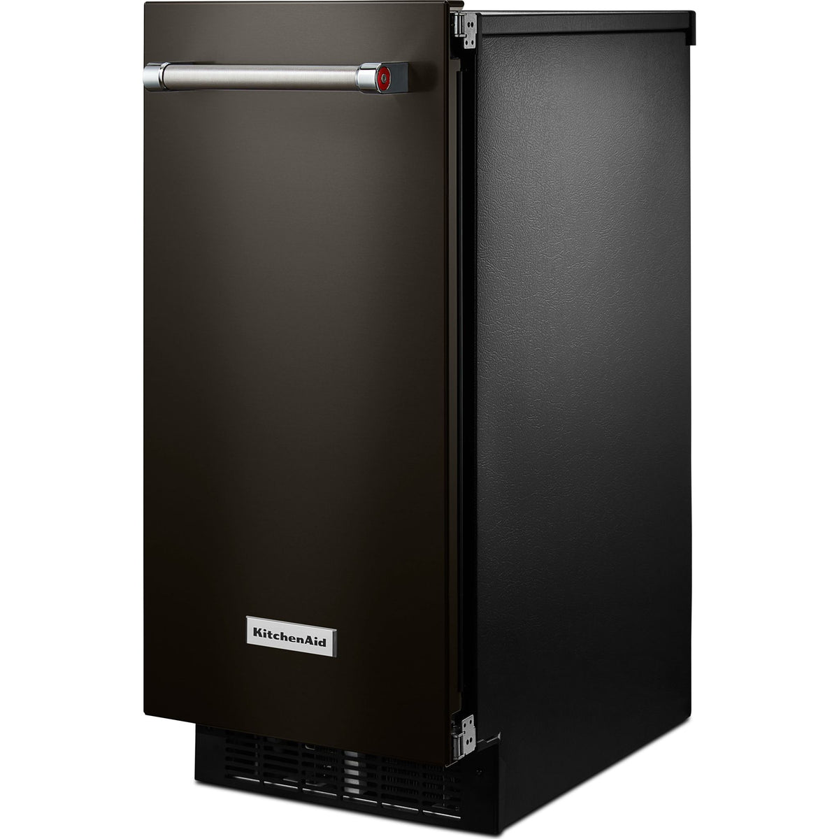 KitchenAid 15'' Automatic Ice Maker with PrintShield Finish - Black St ...