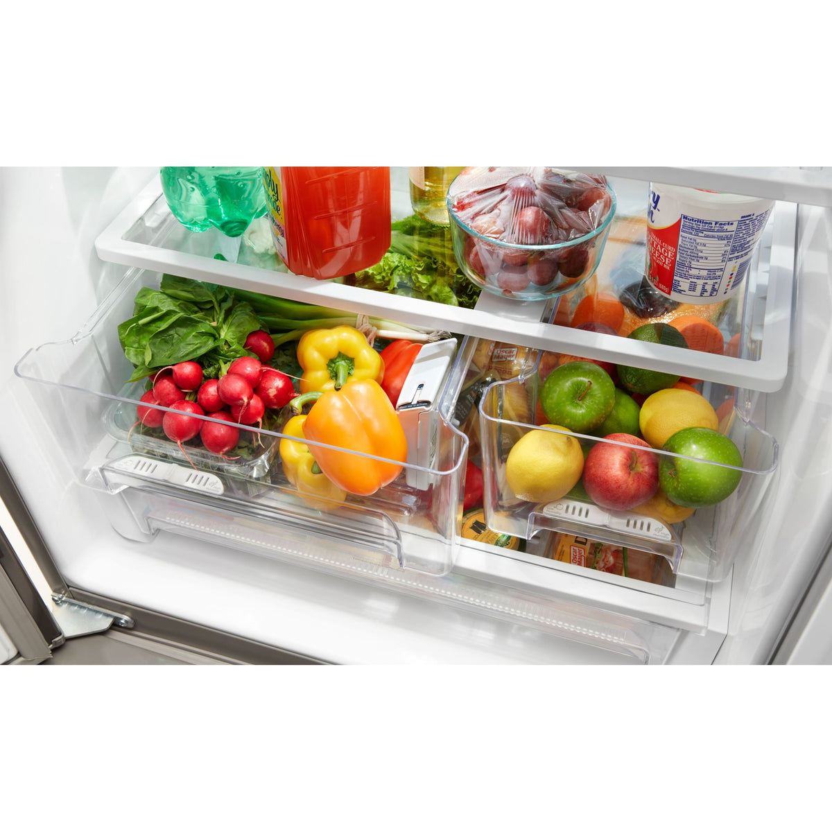 Whirlpool French Door Fridge (WRF560SFHZ) - Fingerprint Resistant Stai ...